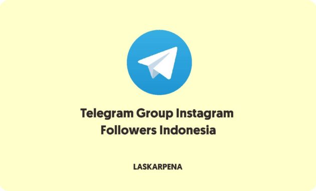 Telegram Group Instagram Followers Indonesia