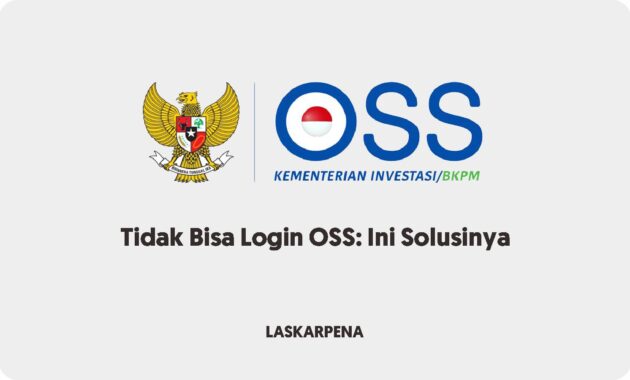 Tidak Bisa Login OSS
