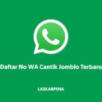 Daftar No WA Cantik Jomblo Terbaru