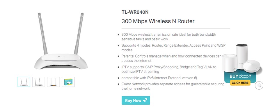 Kelebihan TP-Link WR840N