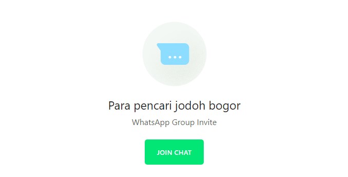 grup wa cari gebetan Para Pencari Jodoh Bogor