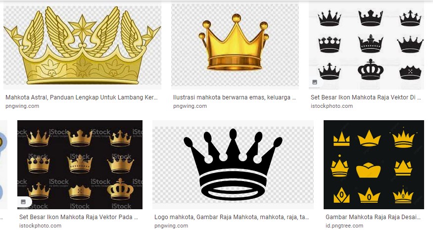 logo grup wa Lambang Mahkota Raja