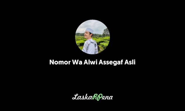 Nomor Wa Alwi Assegaf Asli