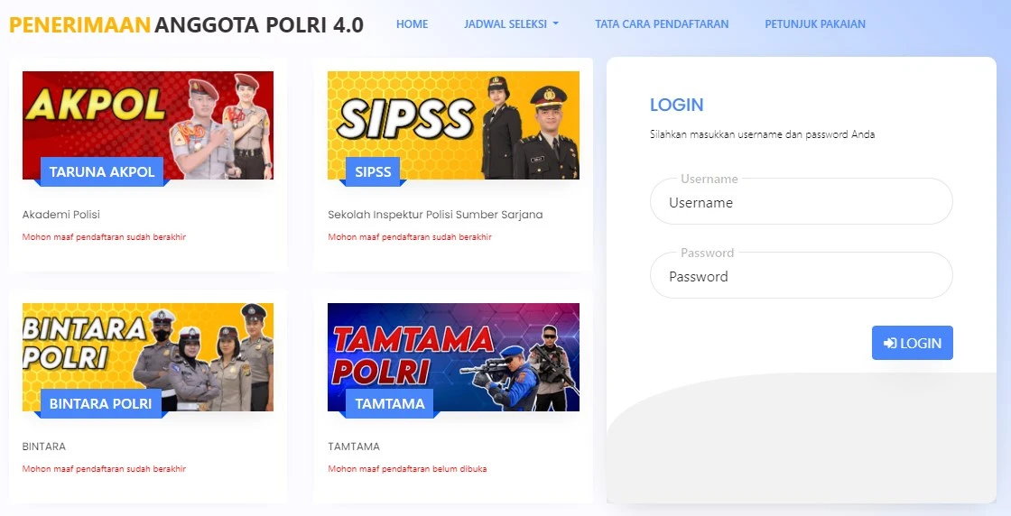 Syarat Mendaftar Polri