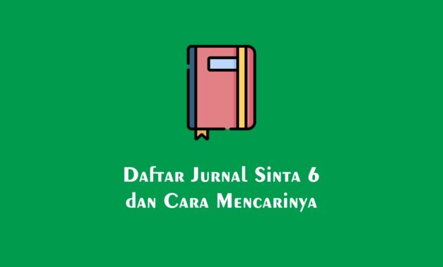 Daftar Jurnal Sinta 6